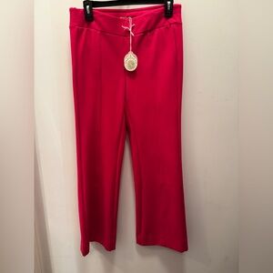 Spartina 449 Deep Magenta Pull-On Brooke Ponte Trouser Pant